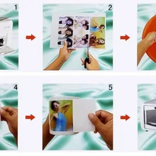 Для пластика марморный деревянный A4 размер(120 шт./лот) лазерный белый цвет фон водная горка переводная бумага