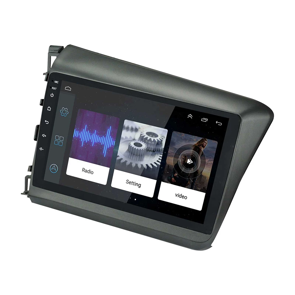 9 &quot2din Android 8 1 автомобильное радио стерео 2G + 16G сенсорный 1024x600 GPS Bluetooth Wi Fi Зеркало