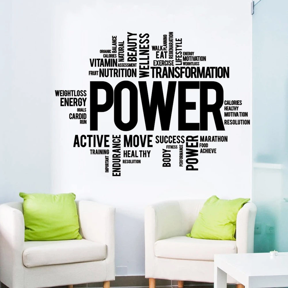 Autocollant Mural Avec Citations De Motivation Mots De Fitness Citation Inspirante Pour La Salle De Sport Decoration De Maison Vinyle Art Adhesif Ny 219 Aliexpress