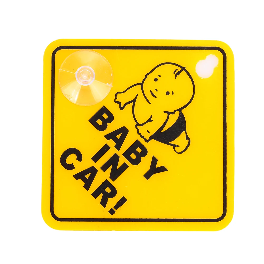 Ребенок на борту светоотражающие наклейки ленты Детская безопасность знак наклейка Пробуждение ярко желтый пластик BABY Safe аксессуары для