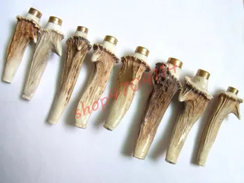 

Natural antlers, pure handmade polish manufactured, filtered cigarette holders 3#, one root, a fine handicraft, collection