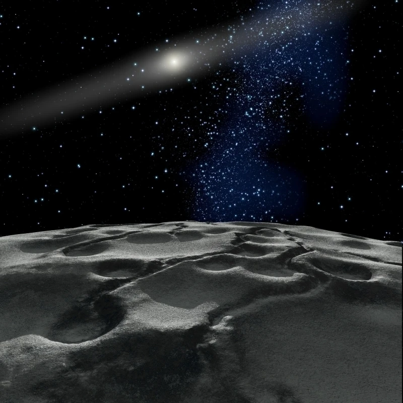 Quaoar is a large Kuiper Belt Object orbiting beyond Pluto Poster Print (25 x 31)