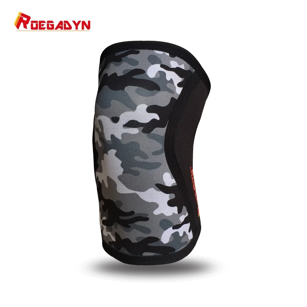 ROEGADYN Most Popular Soft Powerlifting 5mm Neoprene Cool CrossFit Weightlifting Knee Support...