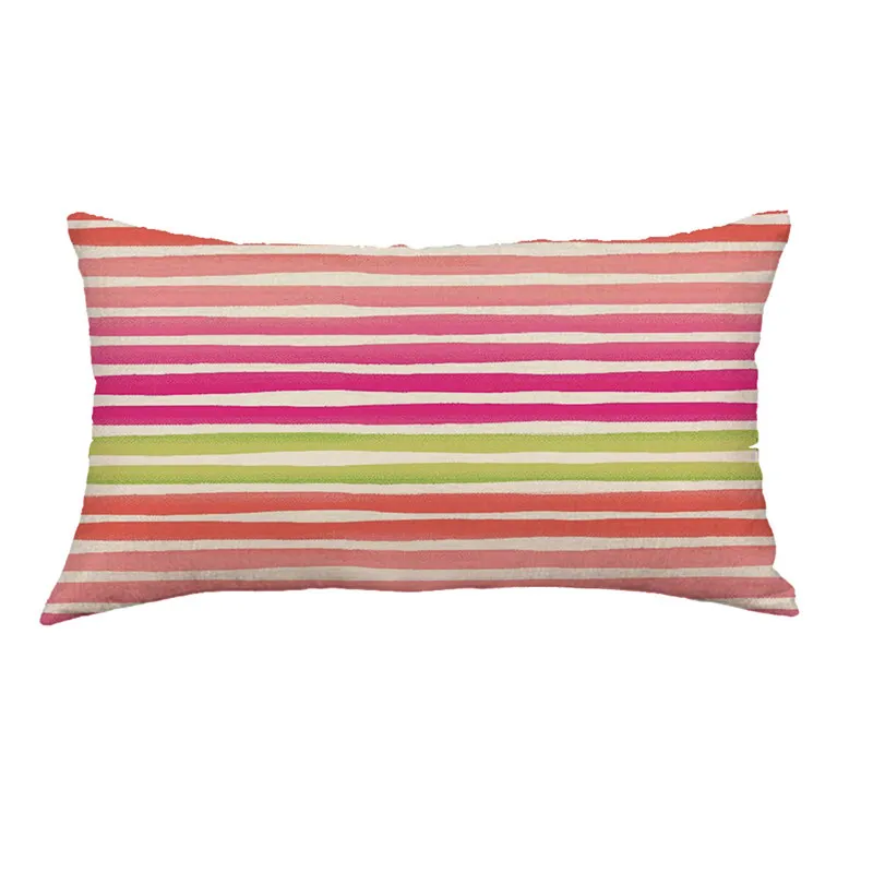 

1pc 30x50cm Rectangle Linen Cushion Cover Throw Pillow Case Home Car Sofa Decorative Pillowcase Home Decor Pillow Cover 18July12