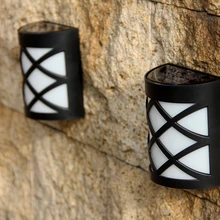 Солнечный свет напольный светильник Настенный светильник светодио дный домашний сад европейские фонари сад пейзаж огни ограды солнечного света