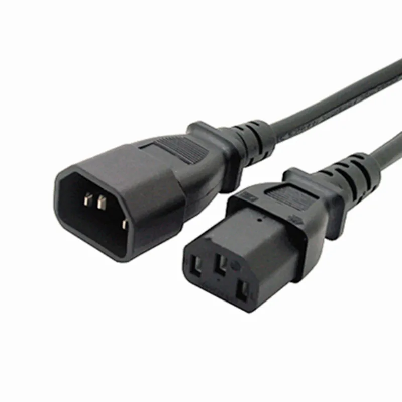 1 м IEC C13 к C14 удлинитель питания папа женскому m/F сети Cisco кабель для PDU ПК