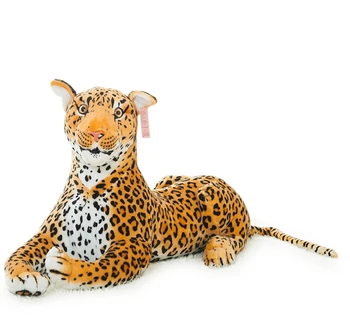 

1pc 30cm Simulation Leapord Plush Toy Staffed Soft Money Leopard Plush Pillow Home Decoration Kids Toy