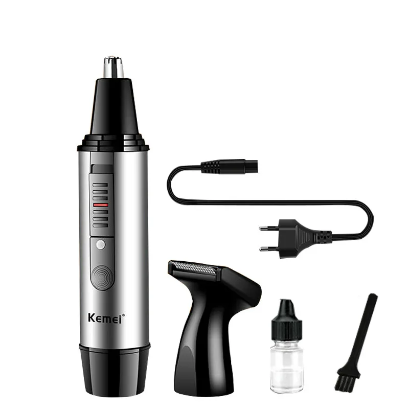 

New USB2 in 1 Rechargeable nose hair trimmer for men beard trimmer Precision grooming for nose and beard shaver