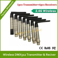 Dhl / EMS бесплатная доставка супер WDMX беспроводной DMX512 система беспроводной dmx DJ передатчик освещение комплект беспроводной контроллер