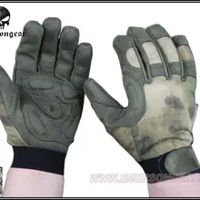 Наружные охотничьи перчатки Emerson Тактические полный палец легкая камуфляжная перчатка AT-FG EM8720