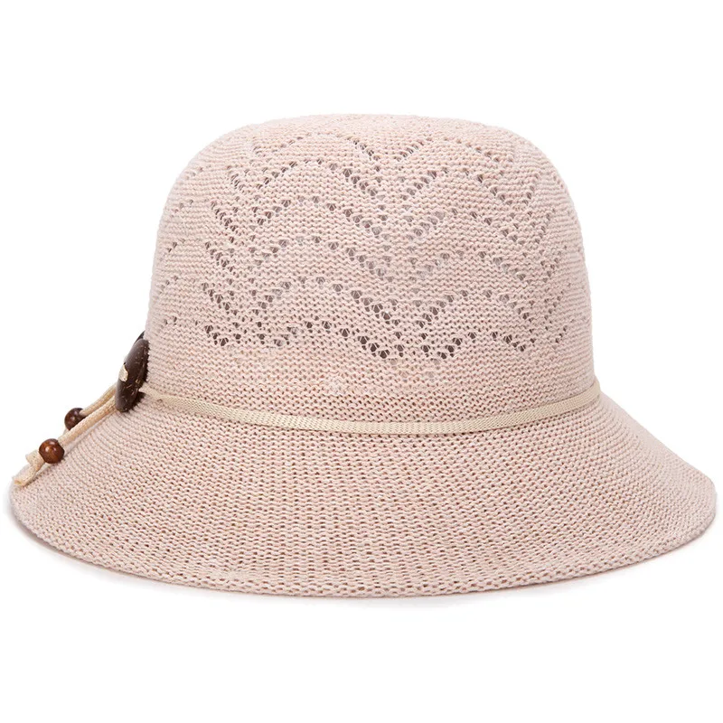 Для женщин летние ручной Защита от Солнца шляпа складная выдалбливают соломы полосатый плетением шляпа широкими полями ведро кепки