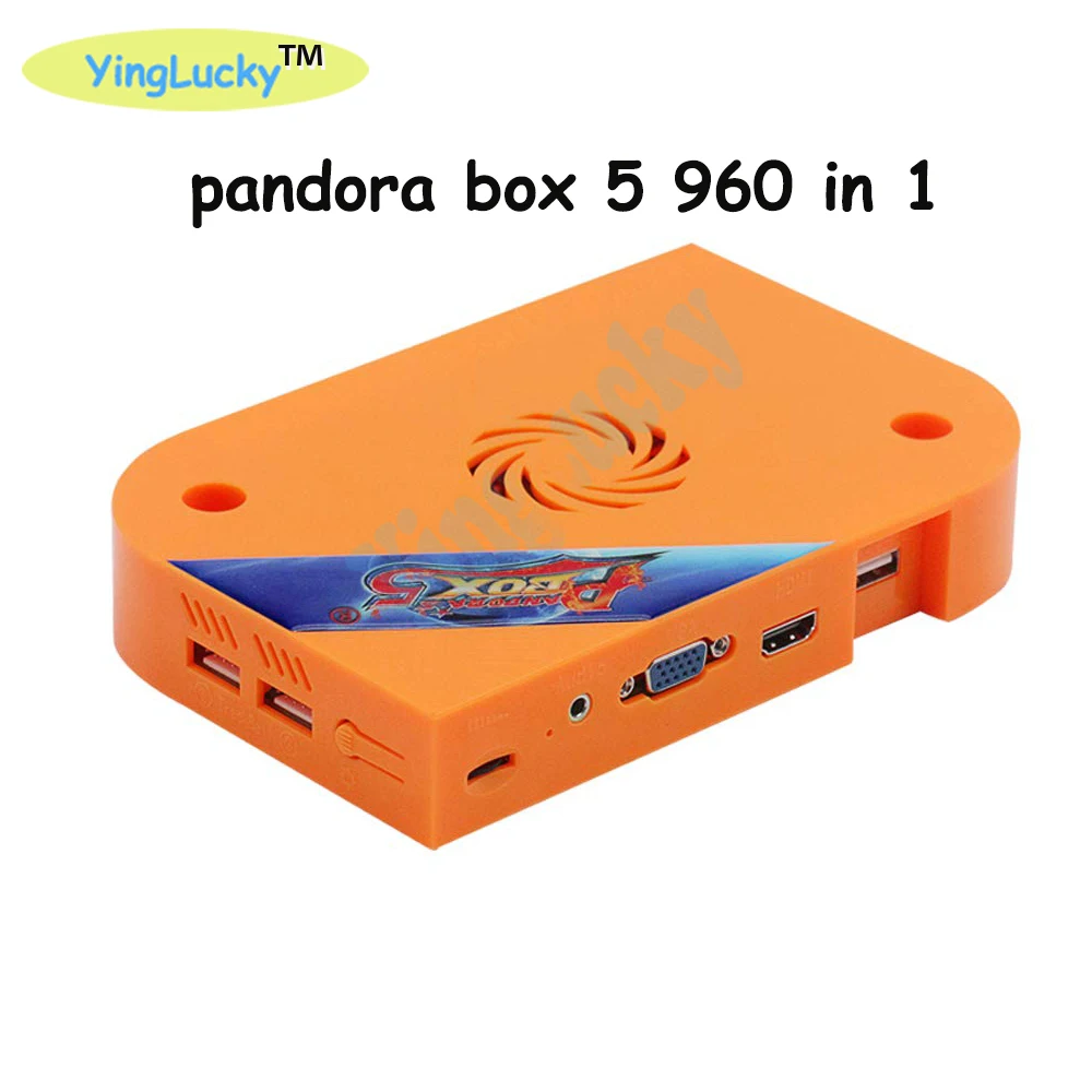 Yinglucky pandora box 5 960 в 1 аркадная игра модульная доска JAMMA разъем HDMI VGA HD 720 P для аркада блок для игрового автомата Пандоры 6s коробка 9