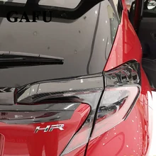 Для Toyota C-HR CHR C HR 2017 2018 ABS задний свет лампы Крышка отделка задний фонарь крышка рамки протектор стикеры автомобиля аксессуары для стайлинга