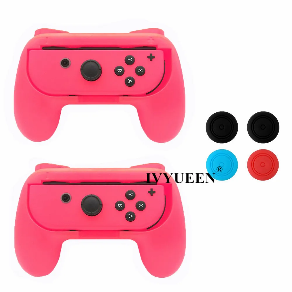 IVYUEEN 2 шт Обновление версии контроллер ручки для пульта Nintendo NS NX Joy-Con консоль Joy Cons держатель-синий/зеленый