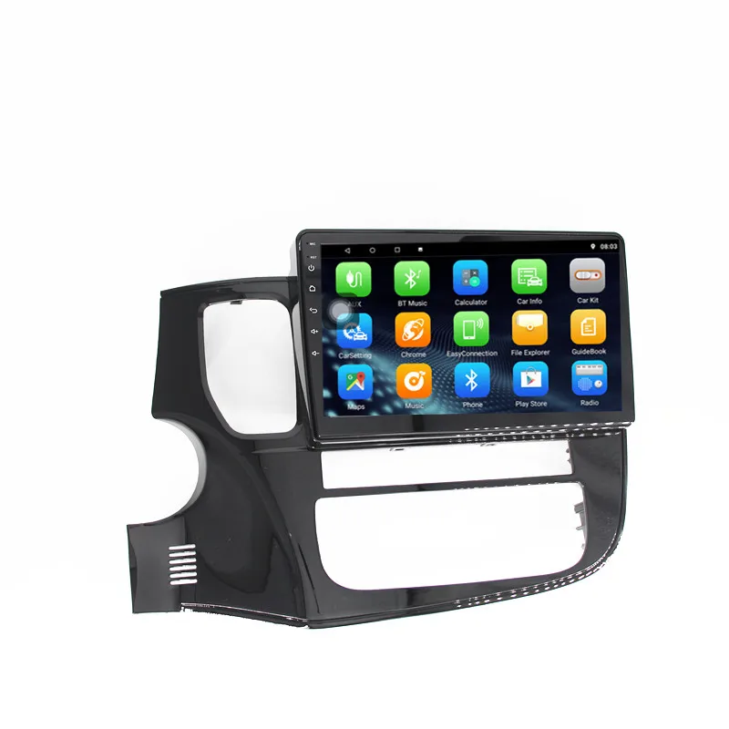 Clearance 2din Car Android8.1 gps multimedia vedio player For  Mitsubishi Outlander 2013 2014 2015 2016 2017 2018 stereo radio 11