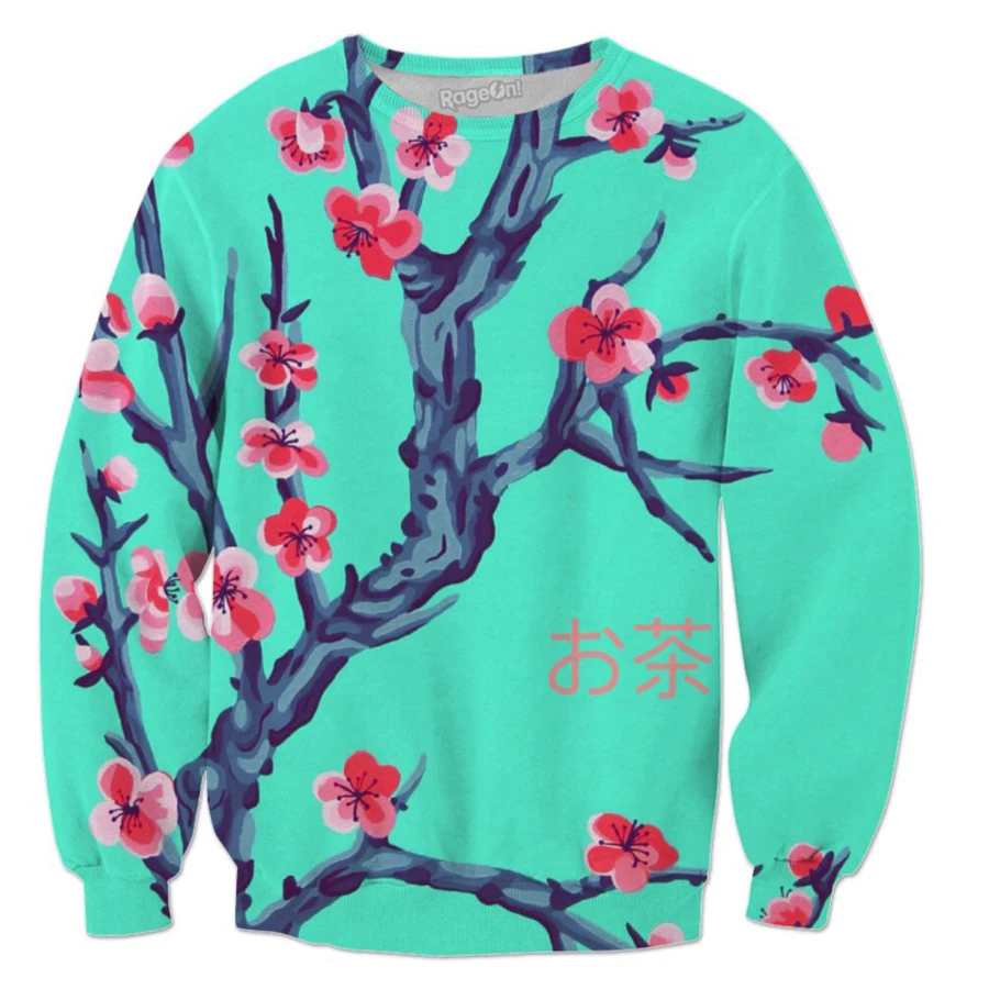 

2018 Autumn Newest Sweatshirt Men/Women Streetwear Long Sleeve Outerwear Arizona Tea 3d Printed Crewneck Casual Sportswear