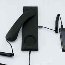 5 шт Континентальный античный телефон в ретро-стиле излучения 3,5 мм телефон гарнитура микрофон без излучения для iphone samsung