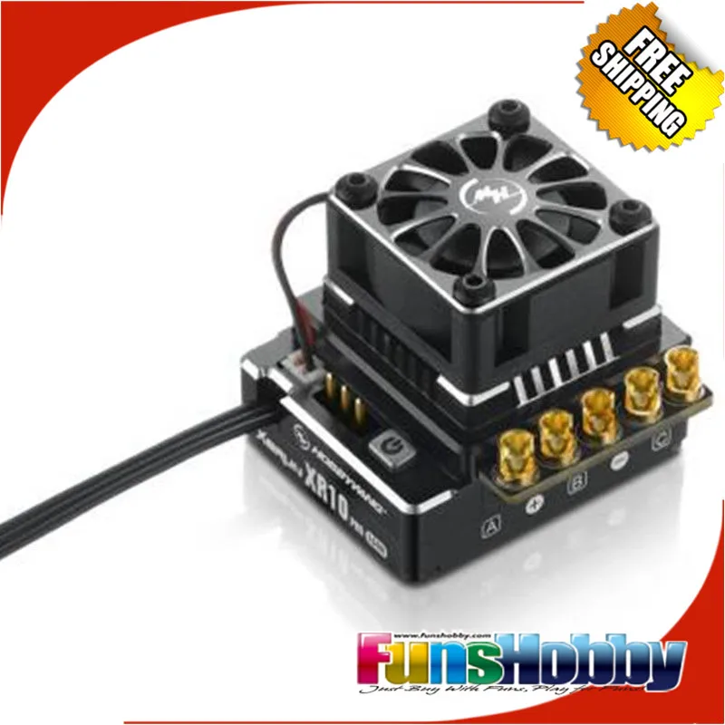 

Hobbywing XERUN XR10 PRO Sensored Brushless ESC Black/Orange/Red Speed Controller COD.30112600