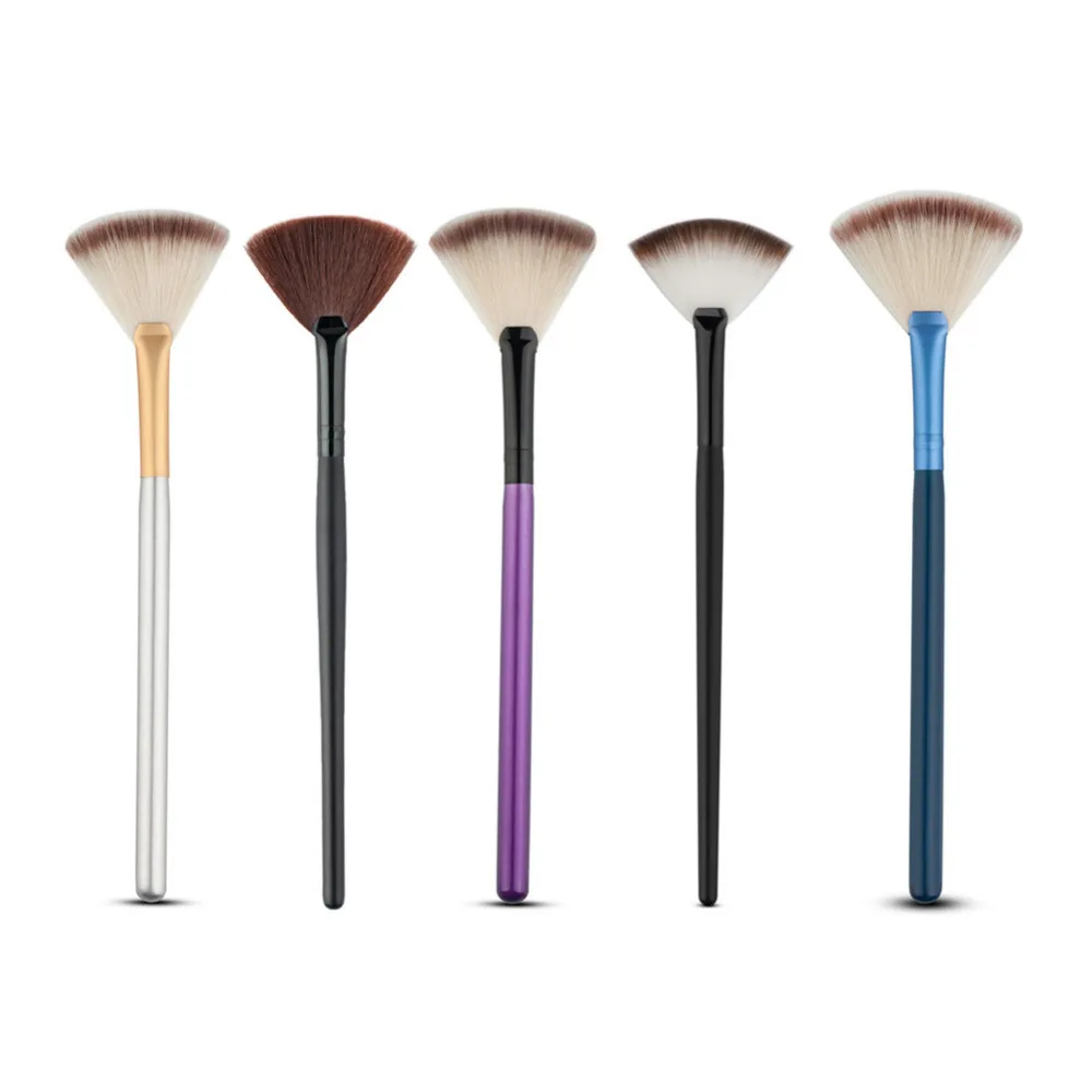 1pc Soft Nylon Hair Large Fan font b Makeup b font font b Brush b font