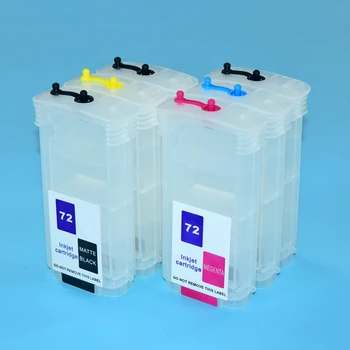 

130ml For HP72 Refillable Ink Cartridge with ARC Chip for HP Designjet t610 t620 t770 t790 t1100 t1120 t1200 t1300 t2300