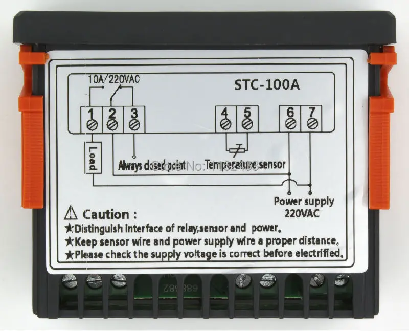 STC-100A регулятор температуры переменного тока 220 В 110 В переменного/постоянного тока 24 В 12 В
