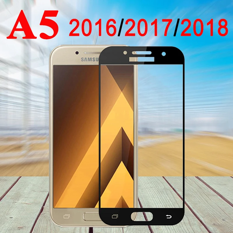 

Screen protector for samsung a5 2017 glass protective on galaxy a 5 2016 2018 tempered 5a screenprotector cam armor sheet tremp