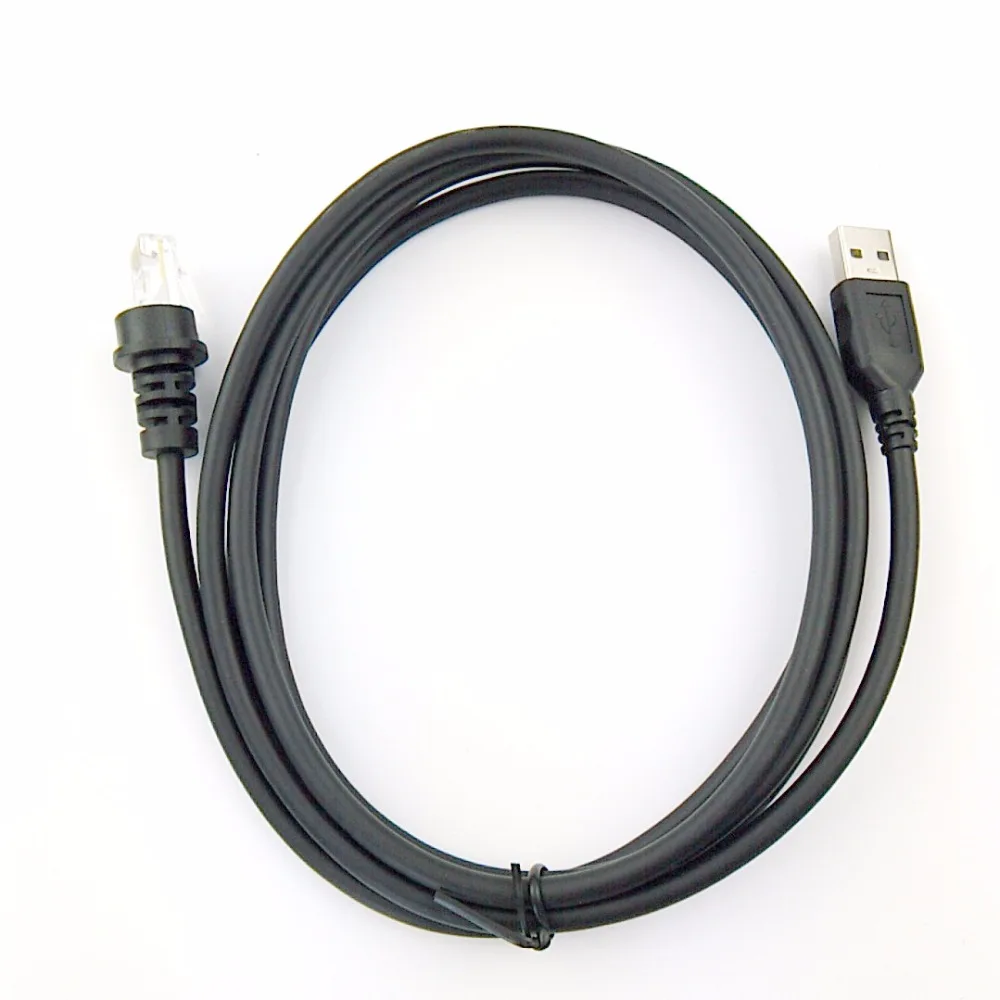 Buy 2pcs/lot RS232 to USB BarCode Scanner Cable, 2M