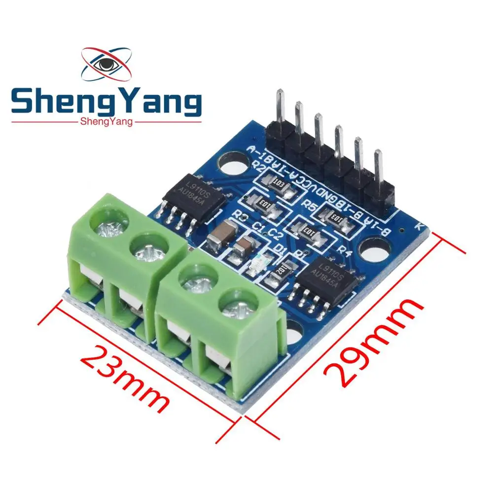 1pcs L9110S DC Stepper Motor-Driver Board H-bridge Stepper Motor Dual DC motor module for Driver Controller Board  L9110S module