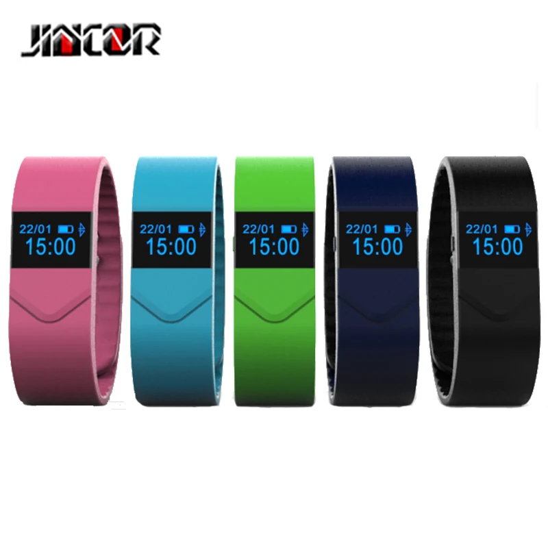 JINCOR Smart Bracelet M5 Smart Sports Bracelet Blood Pressure Blood Oxygen Monitoring Fatigue Monitoring Remote Control