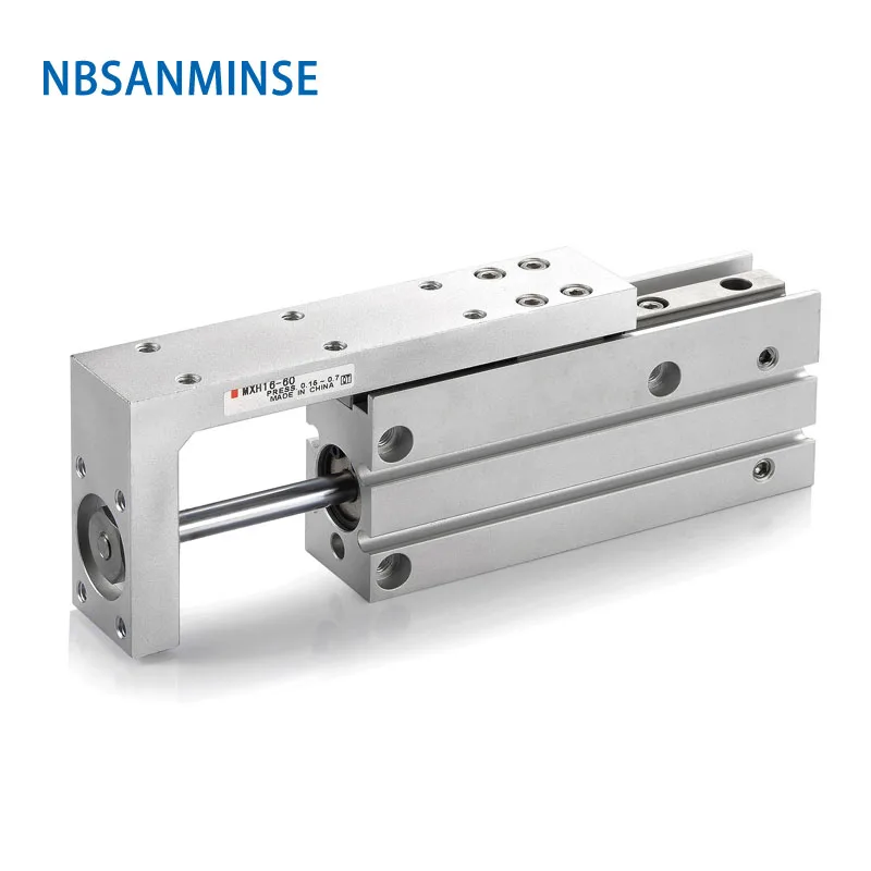NBSANMINSE MXH 6 10 16 20 мм Пневматический воздушный скользящий стол цилиндр SMC тип