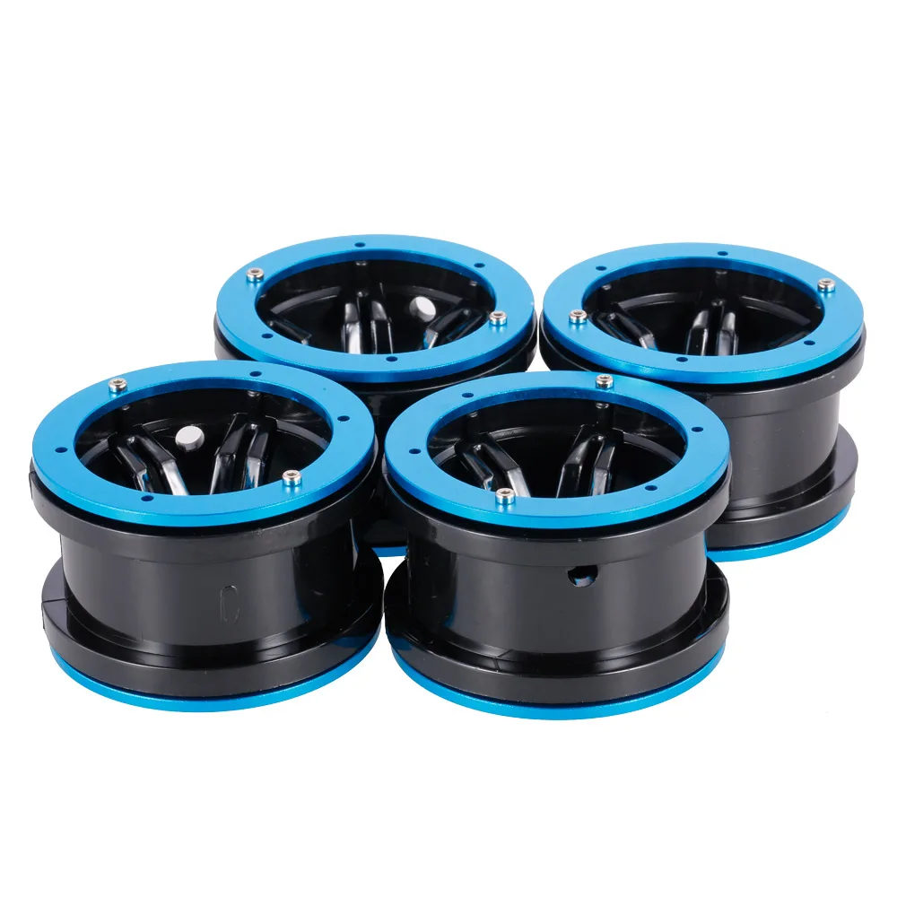 

4Pcs AUSTAR AX2012BU 2.2 Inch RC Car Wheel Tire Hub for RC Car 1:10 Rock Crawler Redcat SCX10 AXIAL RC4WD TF2 RC Car Parts