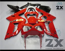 Carenagens da motocicleta para KAWASAKI Ninja ZX6R 636 ZX 6R 03 04 zx 6r 2003 2004 03 injeção ABS carenagem kits SUK 6005 UV