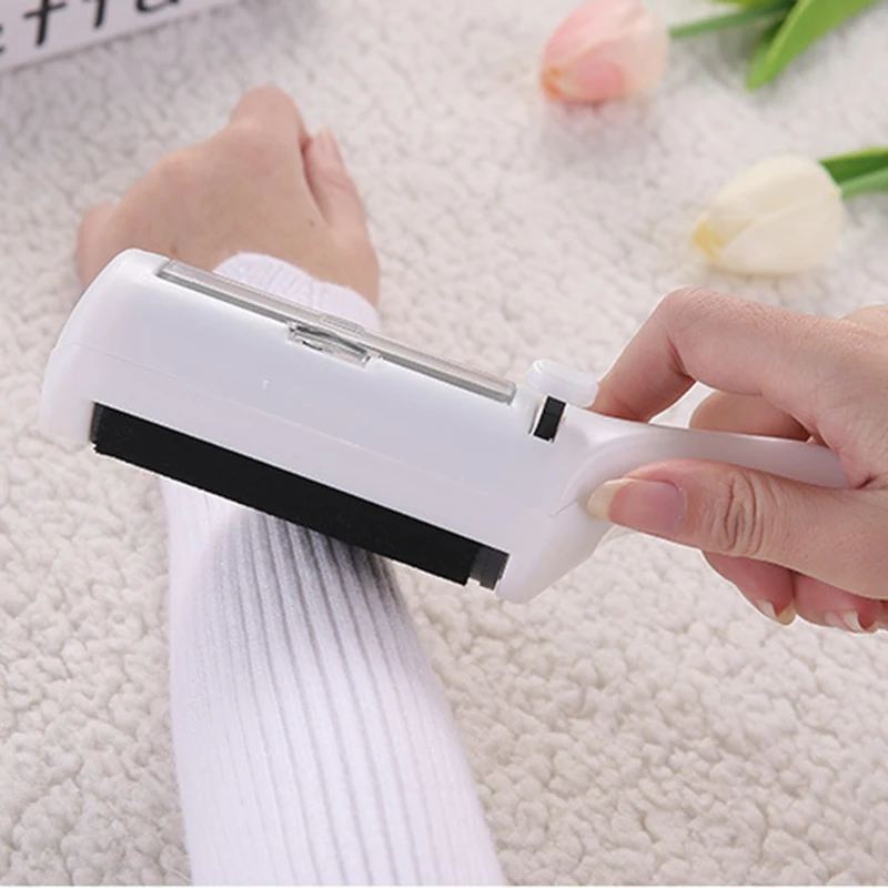 

New Reusable Clothes Coat Sticky Lint Roller Dog Pet Hair Remover Dust Fluff Brush Home Rollling Cleaning Device
