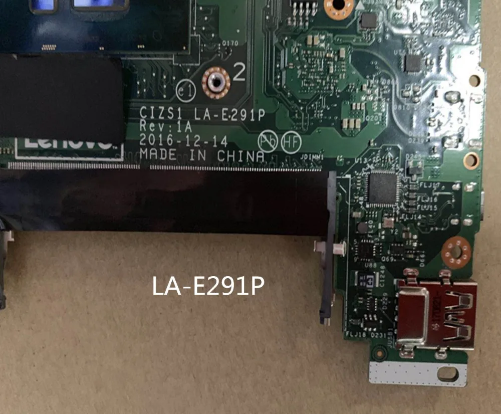 Lenovo think Коврик для йоги 370 Материнская плата ноутбука la e291p 01HY173 процессор i5 7200