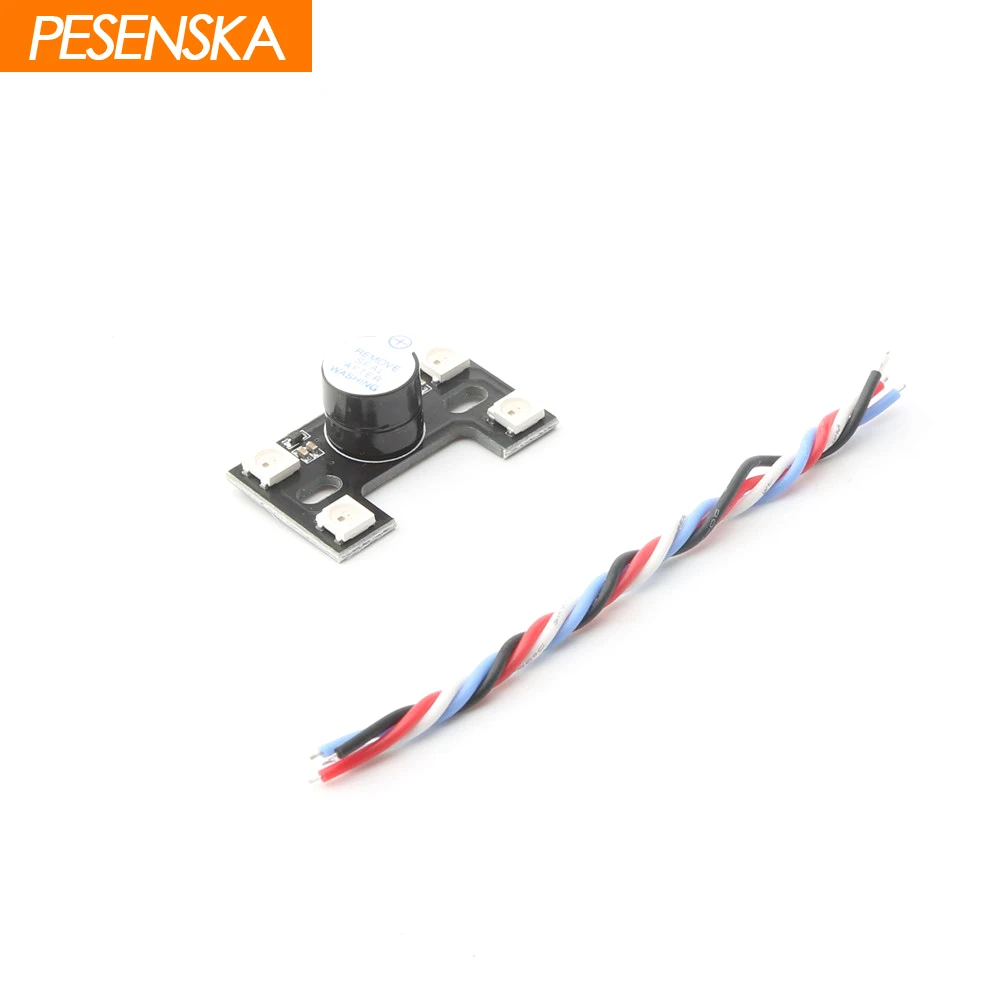 Лучшее предложение Lantian WS2812B светодиодный + 5 V активность зуммер для NAZE32 CC3D F3 F4