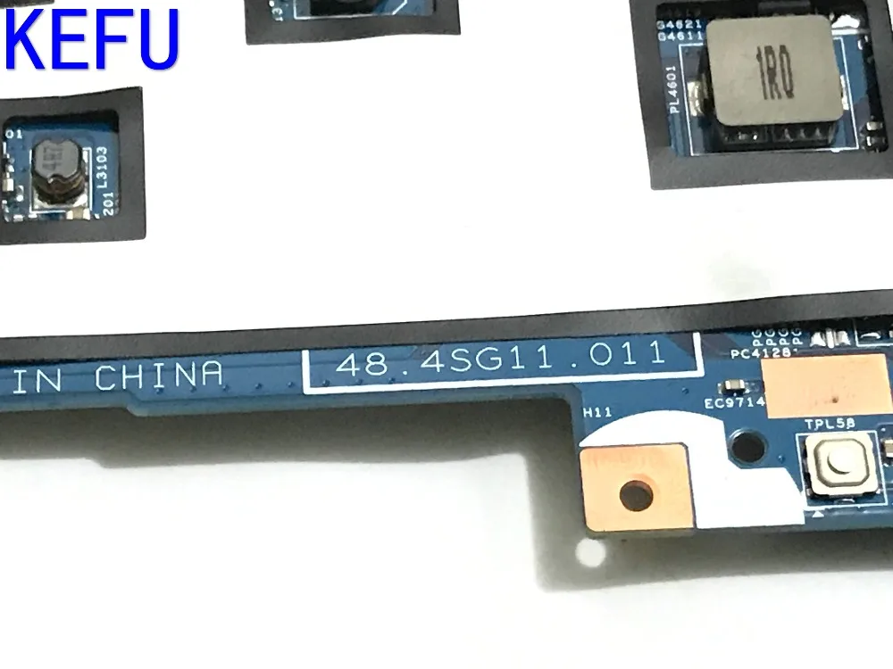 KEFU الأسهم سوبر الجوده 48.4SG11.011 (48.4SG12.011) LG4858 اللوحة المحمول لينوفو G580 الكمبيوتر الدفتري الفيديو رقاقة GT610M