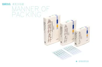 

free shipping Yunlong disposable sterile acupuncture needles sinlge use packing acupuncture needle 10 packs 1000 pcs