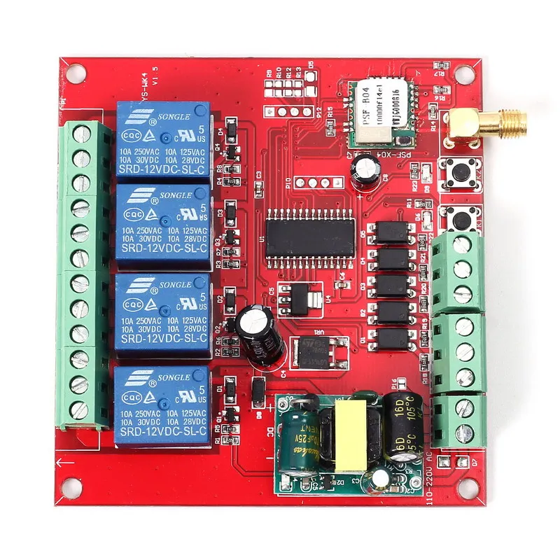 AC 110 V-230 V Wifi реле многоканальный мобильный телефон пульт дистанционного управления сетевой релейный модуль с антенной Беспроводной умный дом