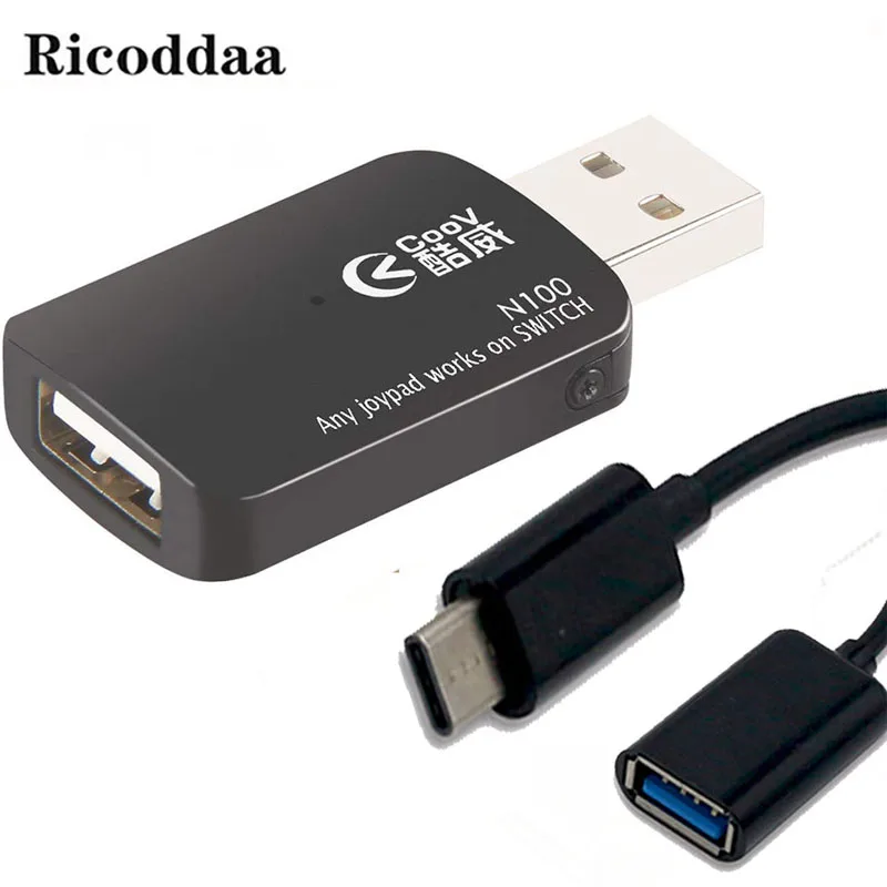 

N100 For PS3/PS4/Xbox One/Xbox 360 USB Controller Converter Adapter For Nintend Switch NS Wired GamePad Joystick Converter