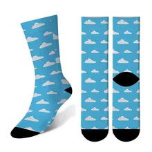 Женские носки художественная картина маслом Ван Гог 3D печать удобное платье забавные носки женские meias длинные носки женские 6S-ZWL20