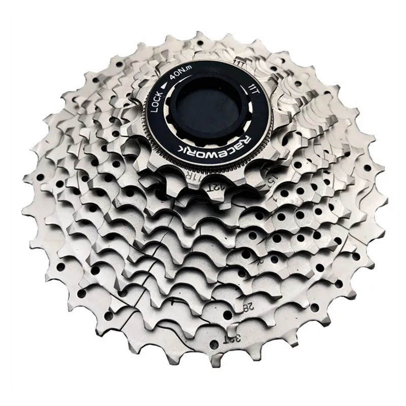 new 11 Speed 11-28T 11-32T Road bicycle bike Cassette 11 Speed rainbow Gold silver compatible for SRAM - Цвет: 11-32T silver