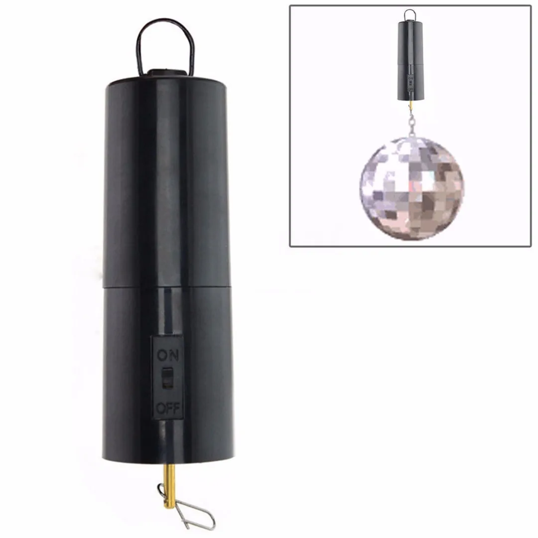 Buy 1pc Black Mirror Ball Motor Spin Battery Operated