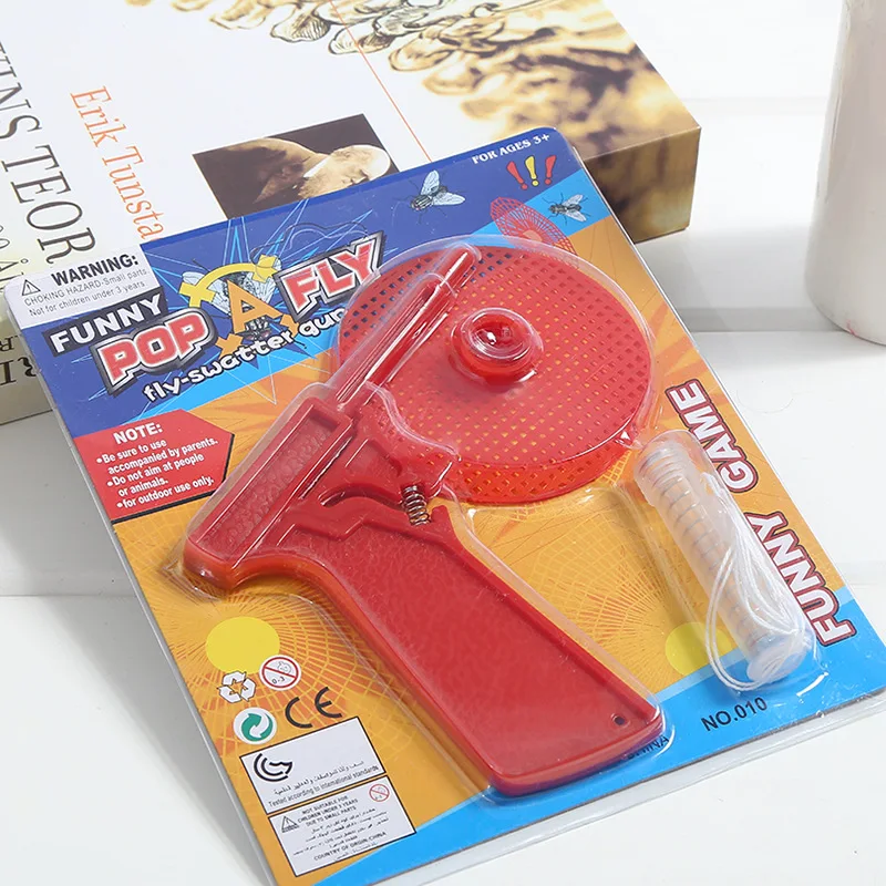 1 to 4 Pack Fly Swatter Gun Shooting Mosquito Pest Killer Bug Eliminator Spider Catcher Insect Shooter Buginator Flygun Pistol