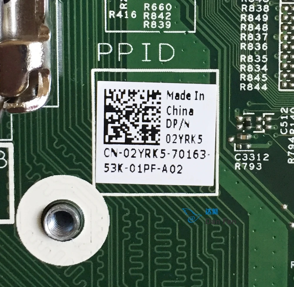 02YRK5 материнская плата для настольного компьютера DELL Inspiron 3647 3847 SFF DIH81R/General 12127 1M 100%