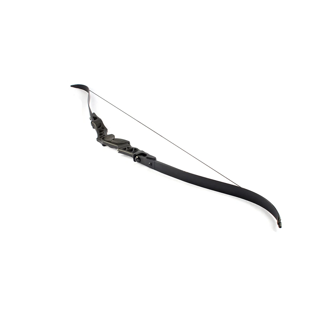 Camo para a Mão Tiro com Arco Caça ao ar Polegadas Recurvo Arco Takedown Preto Direita Usuário Livre 64 30-60lbs 11 64 polegadas 30-60lbs recurvo arco takedown preto