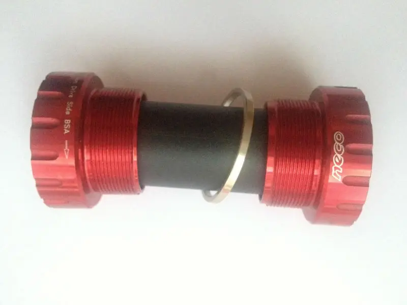 BB501 NECO Anodized External Cups 68/73 mm English Thread BSA MTB Bike