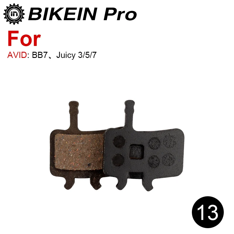 Brake pads 4 pairs Set Semi-Metallic resin Mountain bike For AVID BB5 Useful