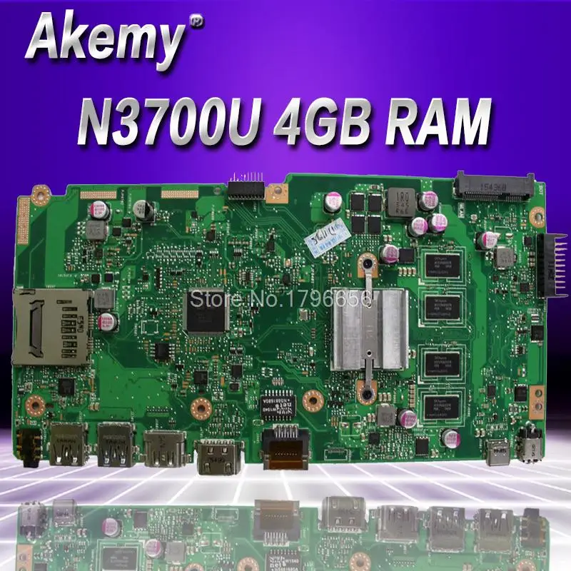 

Akemy X541SA motherboard For ASUS X541 X541S X541SA laptop motherboard X541SA mainboard test OK 4 cores cpu 4GB RAM