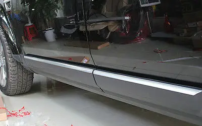 Нержавеющая дверь боковой молдинг отделка 4 шт. для Land Rover LR4 Discovery 2010 - 2015 |