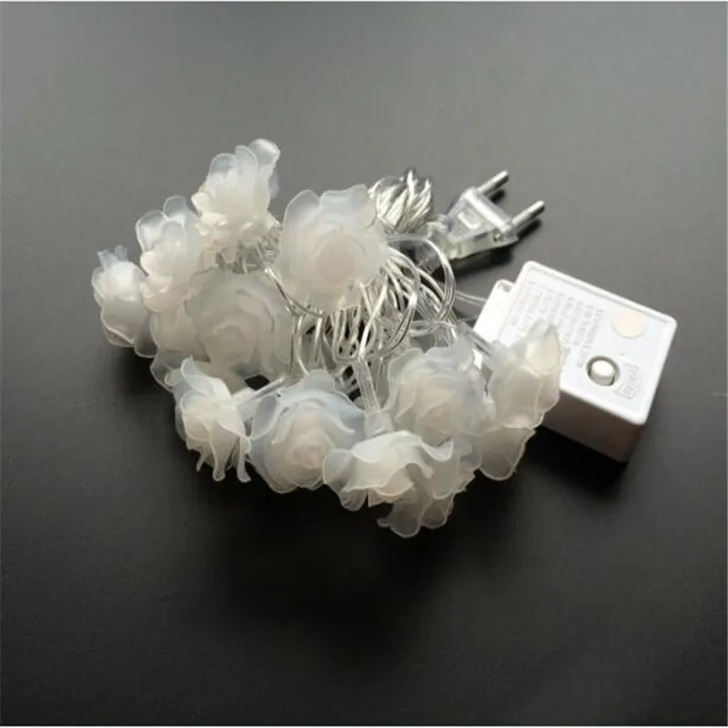 Гирлянда с цветами розы 4 м 20 светодиодов|fairy string lights|string lightsholiday lights |